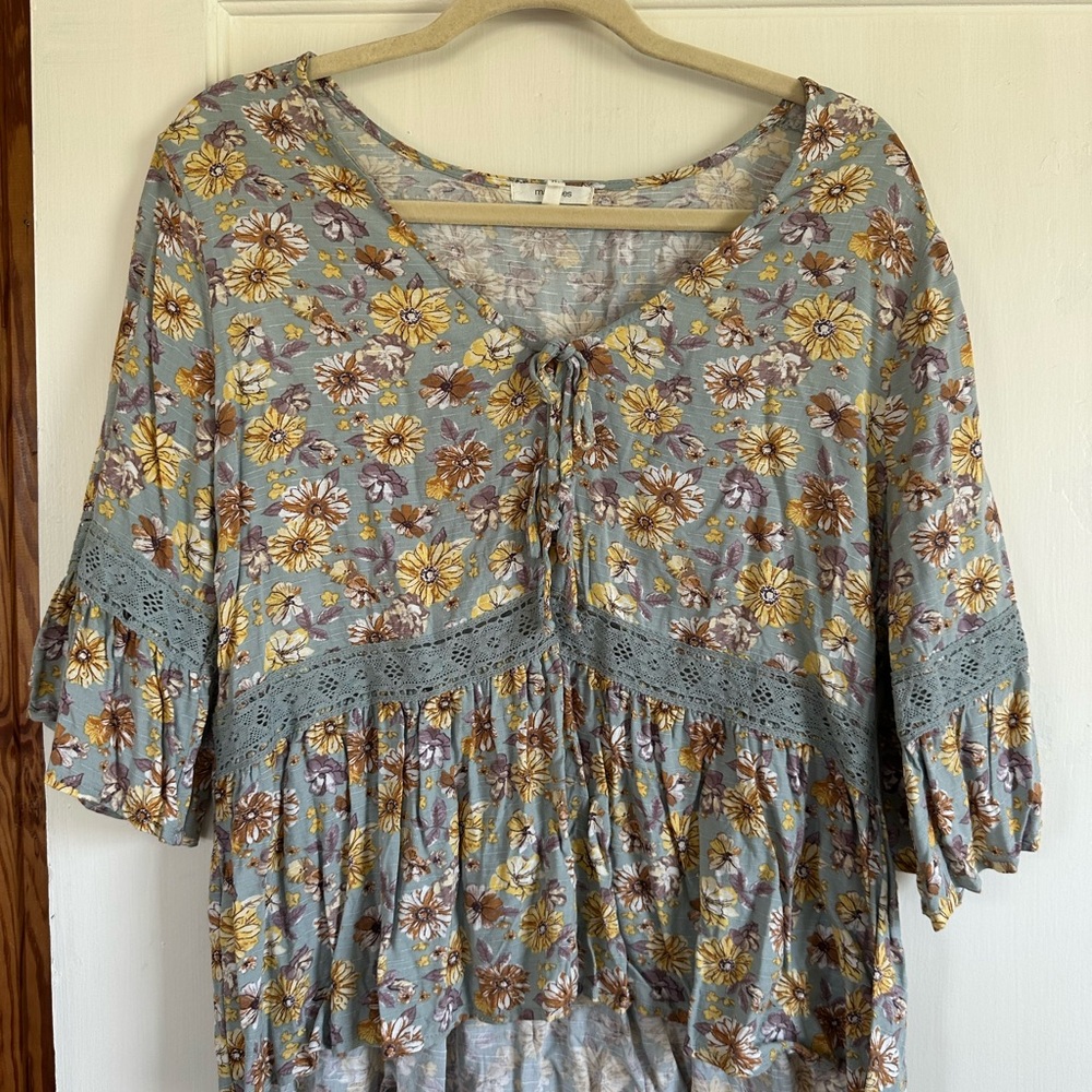 Floral Print Women's Top